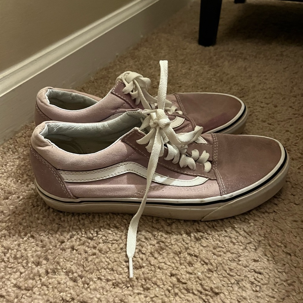 Light pink Vans